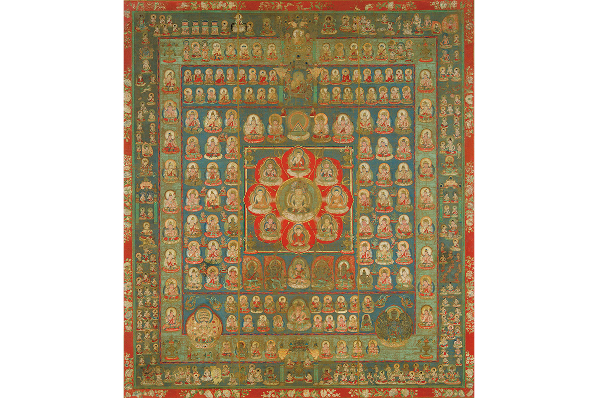 大日如来の慈悲を表現した「胎蔵界」おさえておきたい曼荼羅の基本