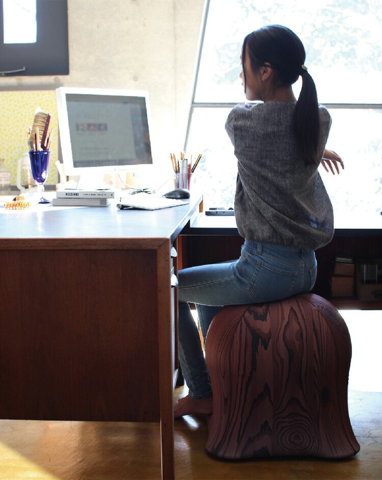 dショッピング |ジェリーフィッシュチェア 北欧柄 バランスボール