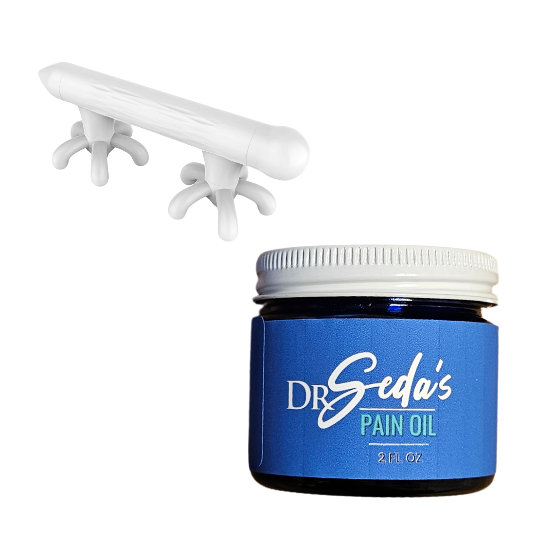 NEW Pain Tool PRO Combo (Massage Tool and 2 Ozone Pain Gels) - Dr