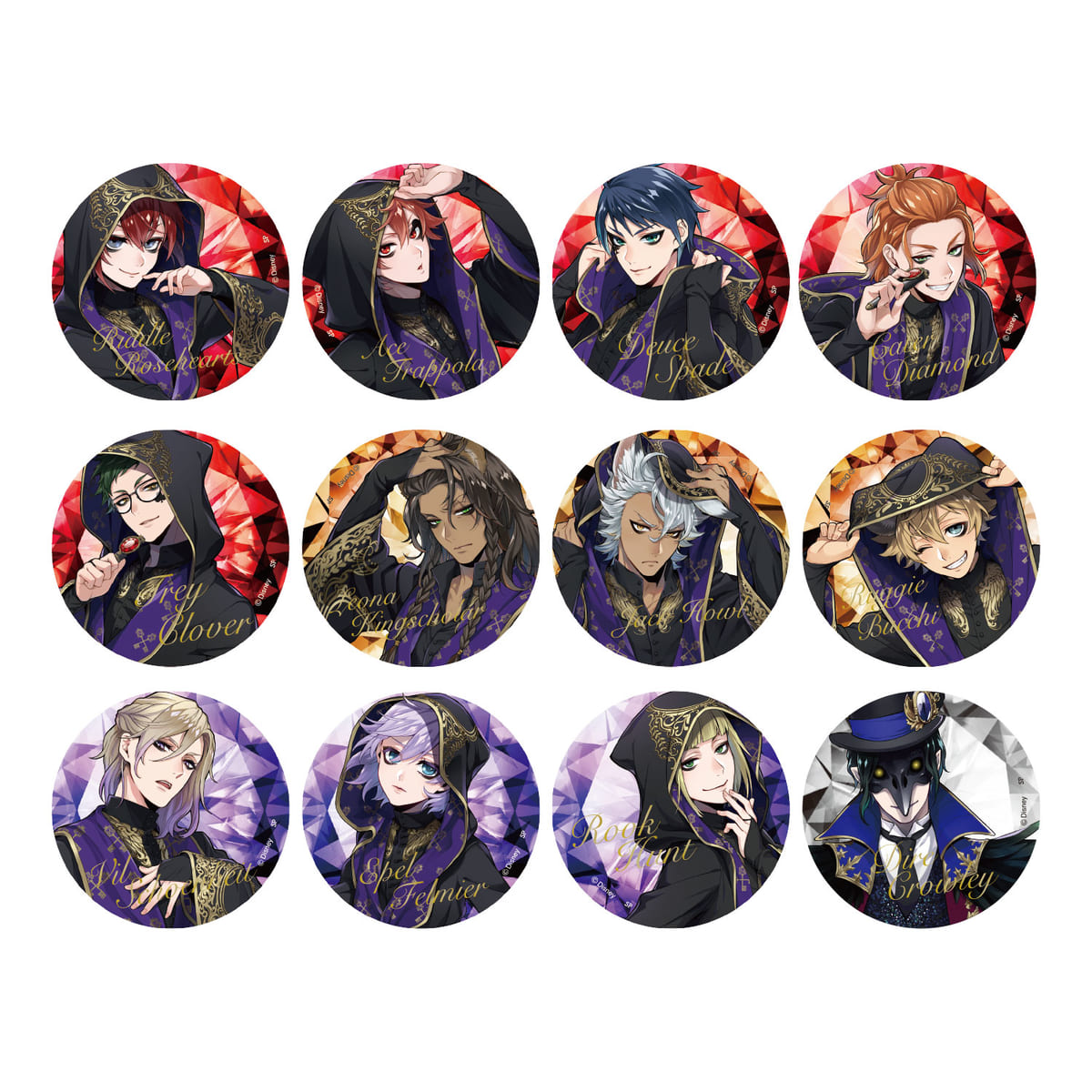 式典服Ver.の美麗ブラインド缶バッジコレクション！スモール