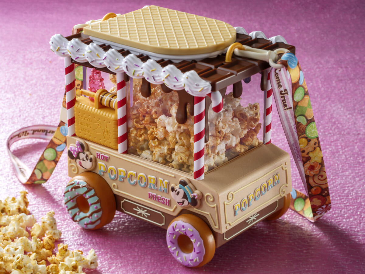 ワゴンがスイーツに変身！東京ディズニーリゾート「ポップコーンバケット」