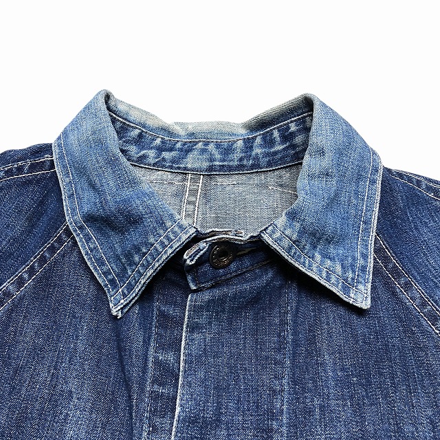 1940'S VINTAGE DENIM COVERALL WWⅡ 「大戦モデル、月桂樹ボタン