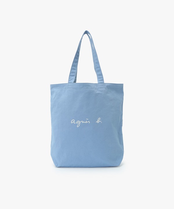 ロゴ コットン リバーシブル トートバッグ 