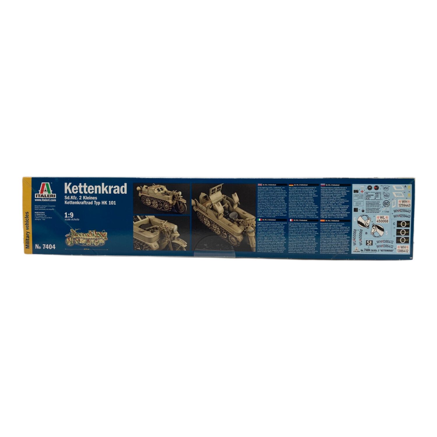 ITALERI プラモデル 1/9 WW.II ドイツ軍 ケッテンクラート｜トレファク