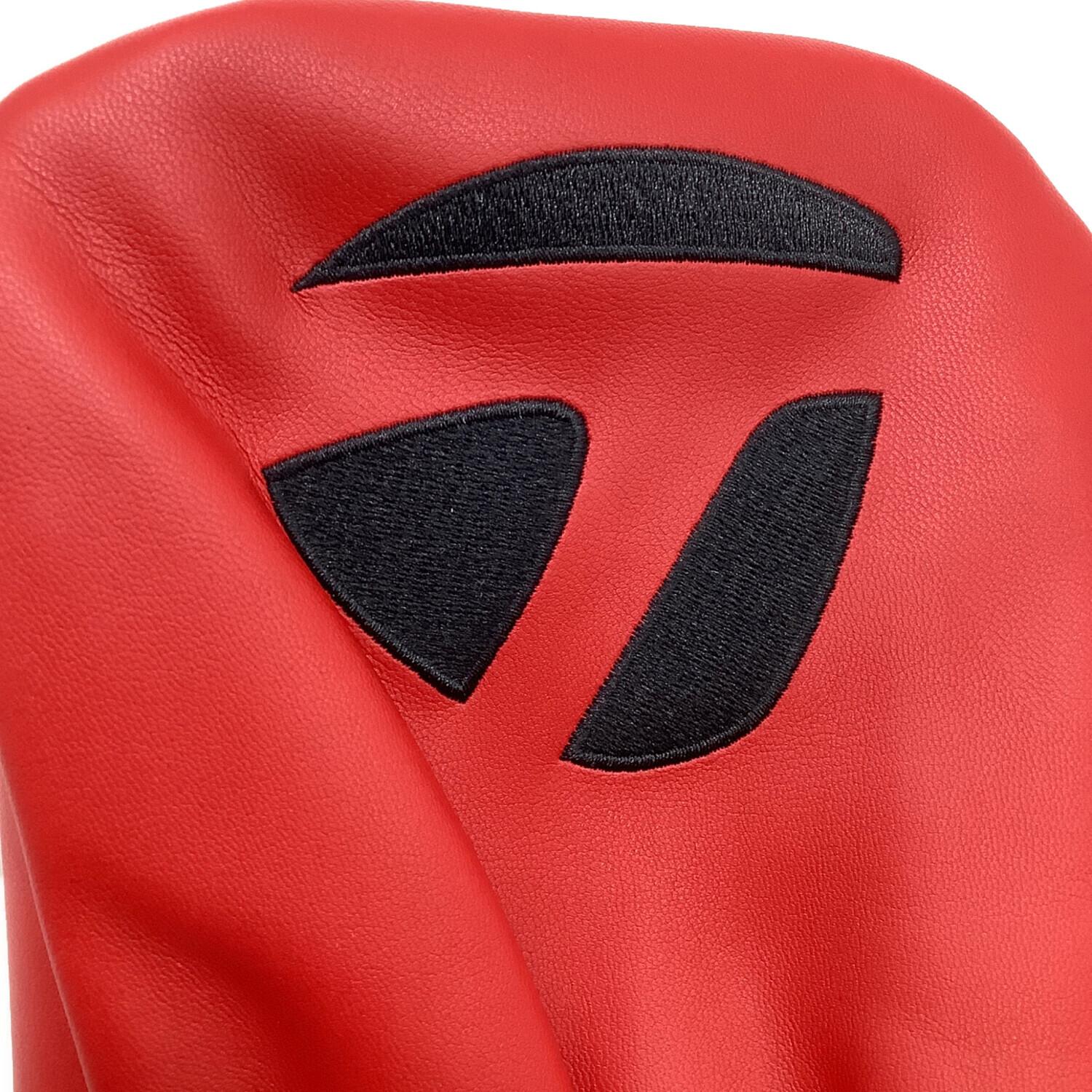 TaylorMade (テーラーメイド) ヘッドカバー レッドxブラック 460CC対応