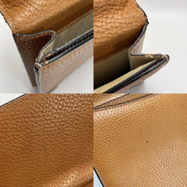 LOEWE ロエベ アナグラム ビジネスバッグ ブラウン レザー ブリーフ