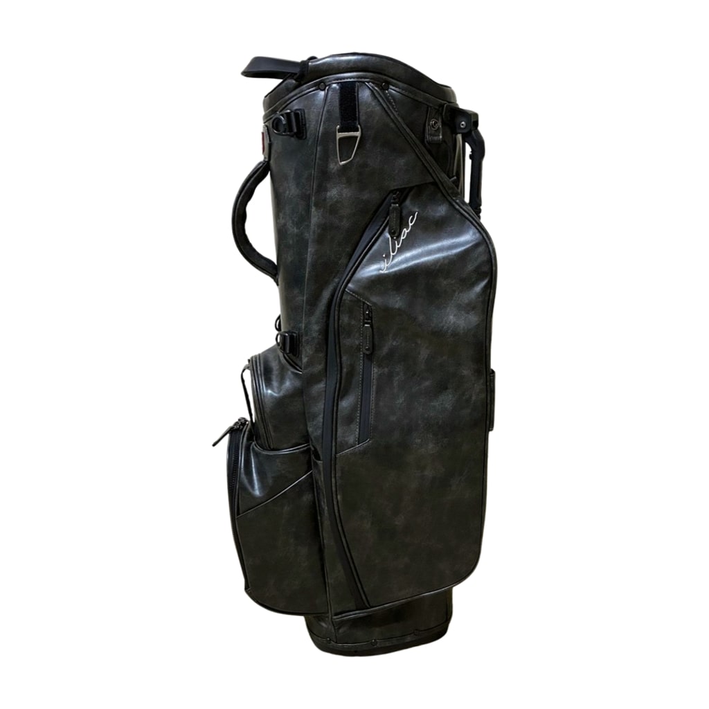 スタンド キャディバッグ ヴィンテージ グレー イリアックゴルフ Iliac