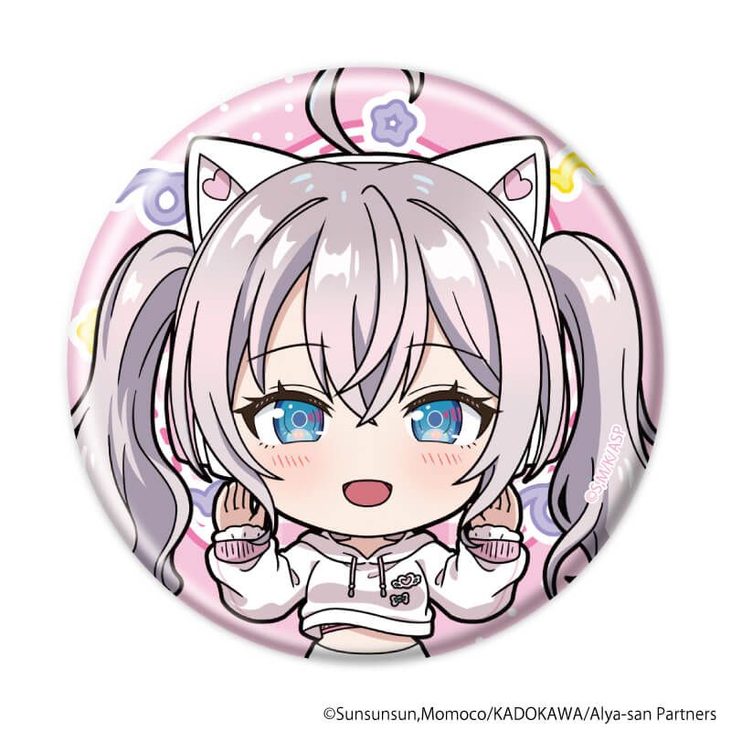 缶バッジ「時々ボソッとロシア語でデレる隣のアーリャさん」06/ゆめ