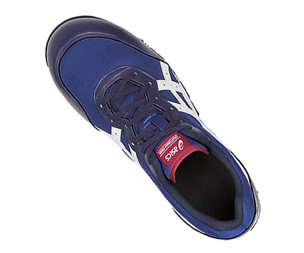 アシックス 安全靴 ウィンジョブ CP201 インディゴブルー×ホワイト