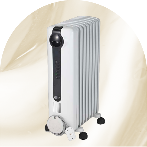 オイルヒーター ミディアムグレー H770812EFSN-GY | De'Longhi JP