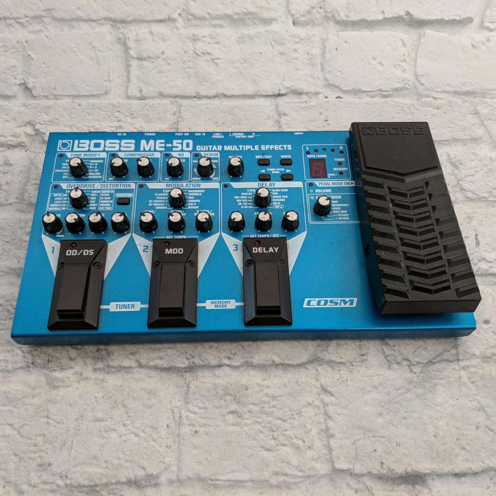 Boss ME-50 Multi Effects Guitar Pedal - Evolution Music