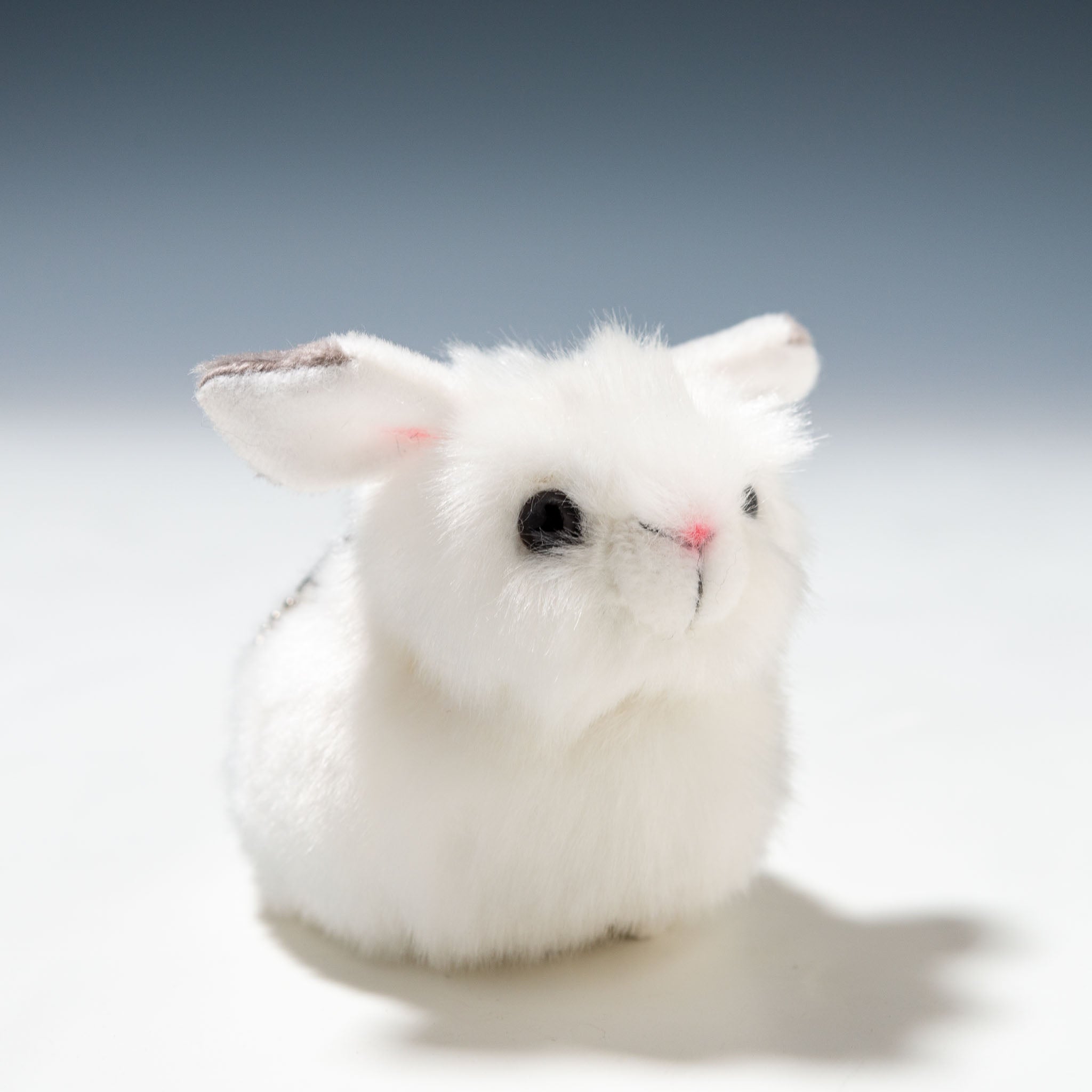 吉徳 ぬいぐるみ りくのなかまたち 雪うさぎ マスコット 180012