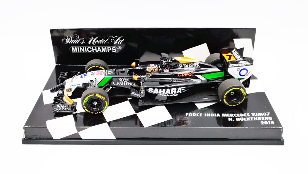 フォースインディア VJM07 N.ヒュルケンベルグ | F1ミニカーあれこれ