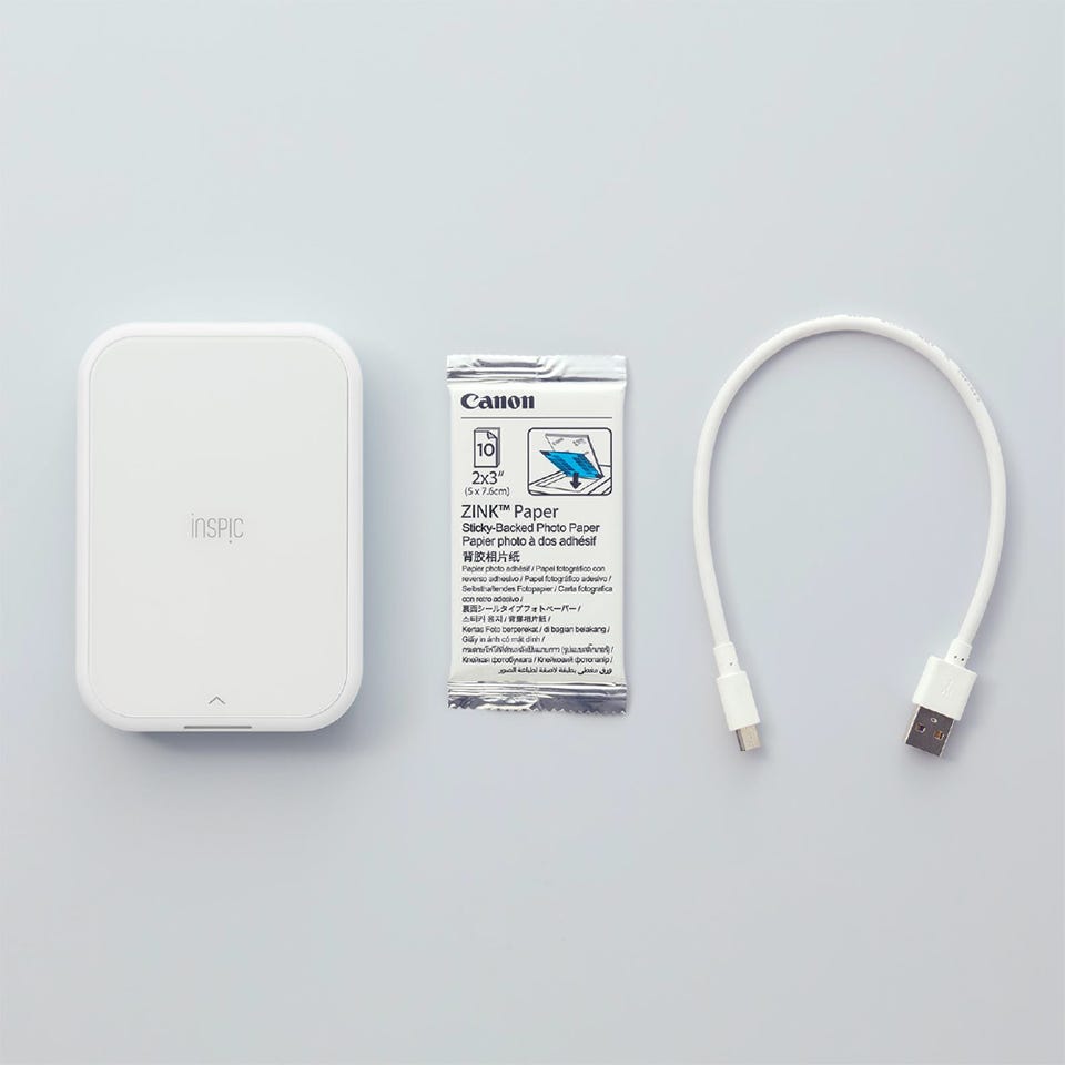 レンタル] CANON(キヤノン) iNSPiC PV-223 スマホプリンター ピンクの