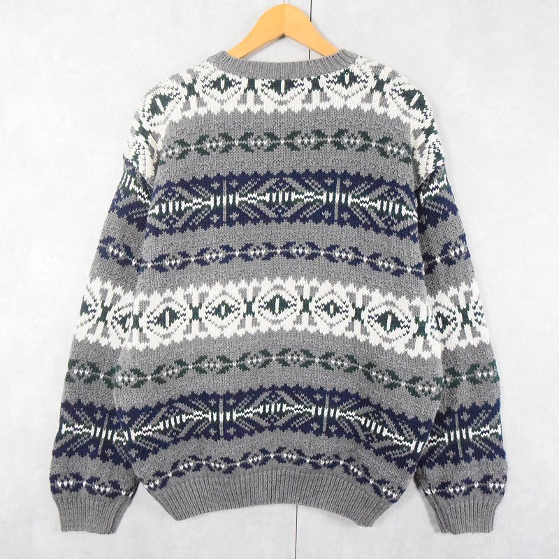 90s 90年代 オールドギャップ OLD GAP グレー 総柄| ビンテージ古着屋