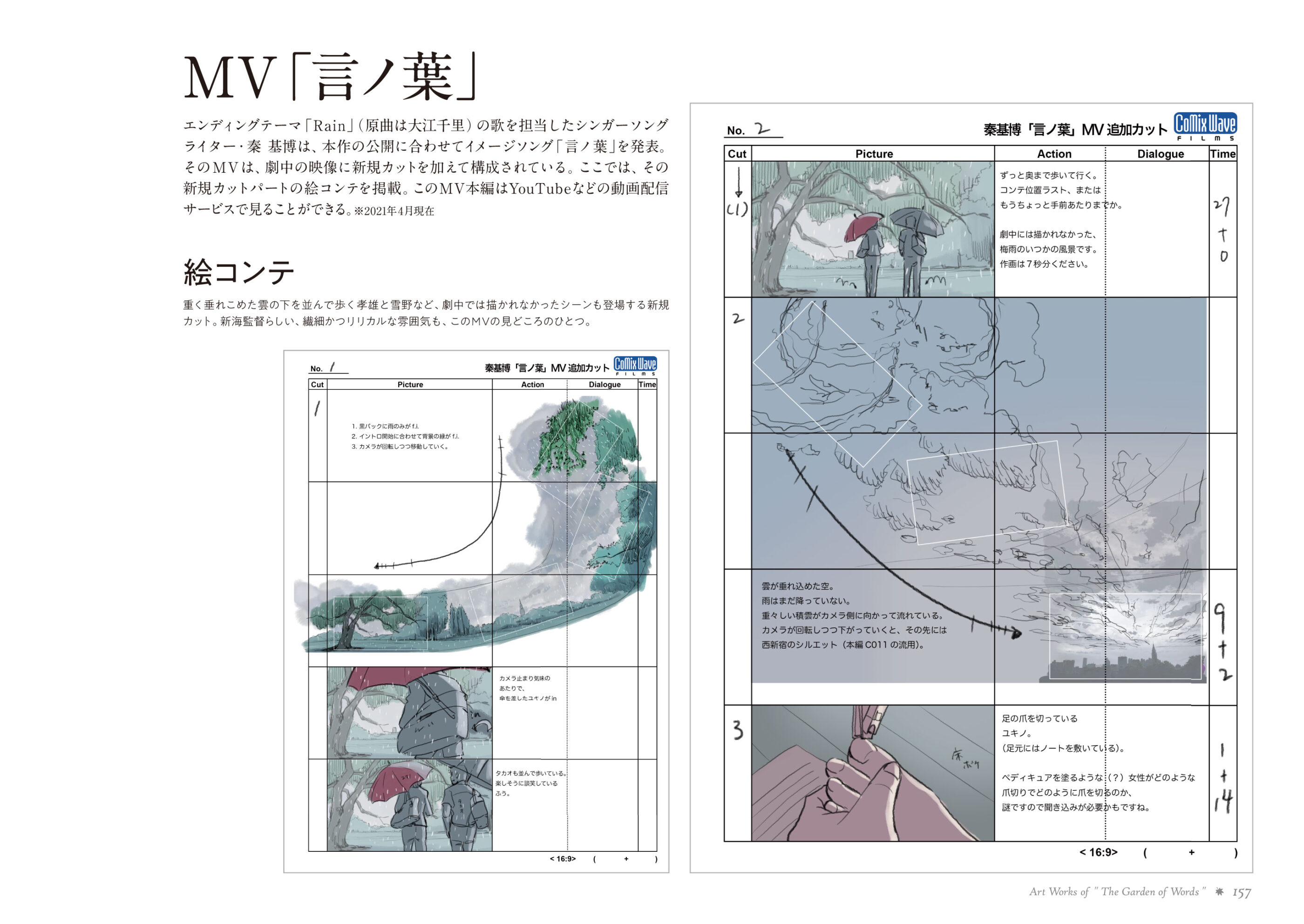 書籍「新海誠監督作品 言の葉の庭 美術画集」発売のお知らせ | Febri