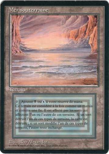 Underground Sea》[3EDBB] 土地R | 日本最大級 MTG通販サイト「晴れる屋」
