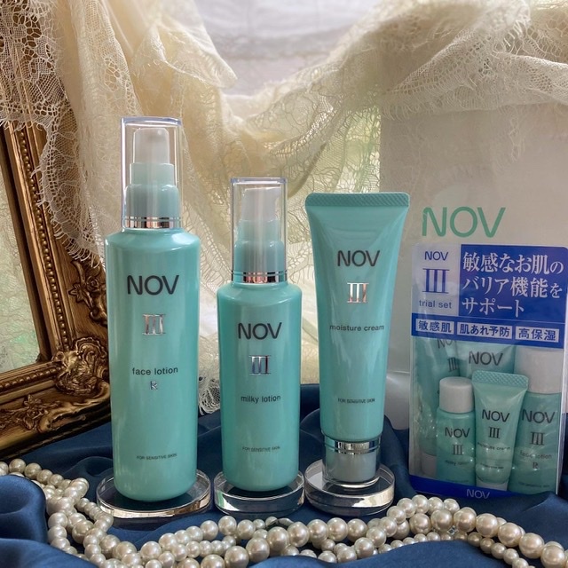 nov ノブii フェイスローション 3本セット ノブⅢフェイスローションR