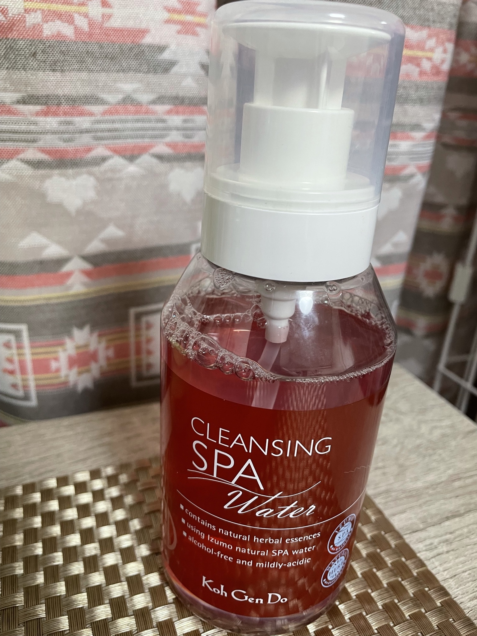 Koh Gen Do / クレンジングウォーター 380ml(ポンプヘッドタイプ)の