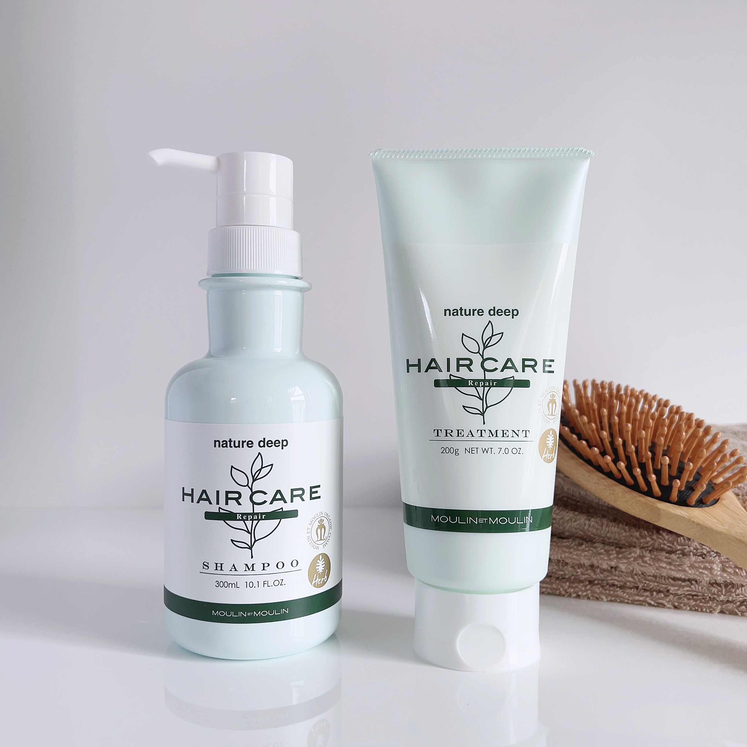 ネイチャーディープ / ツヤ髪 シャンプー／トリートメント リペア