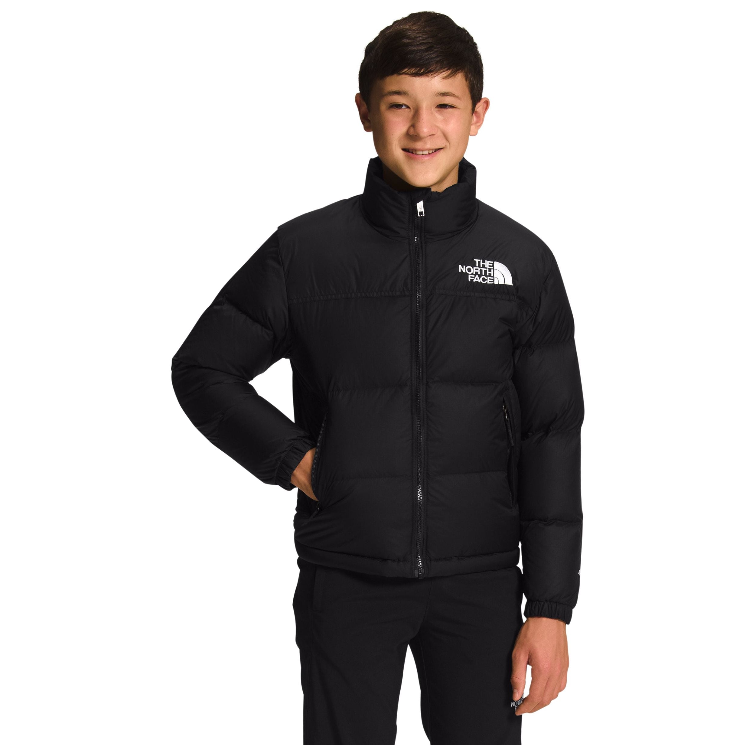 The North Face Big Kids' 1996 Retro Nuptse Jacket in Black (2023)