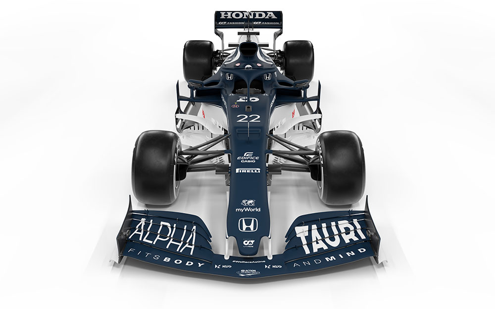 25枚の写真と動画で見るアルファタウリ・ホンダ「AT02」と角田裕毅