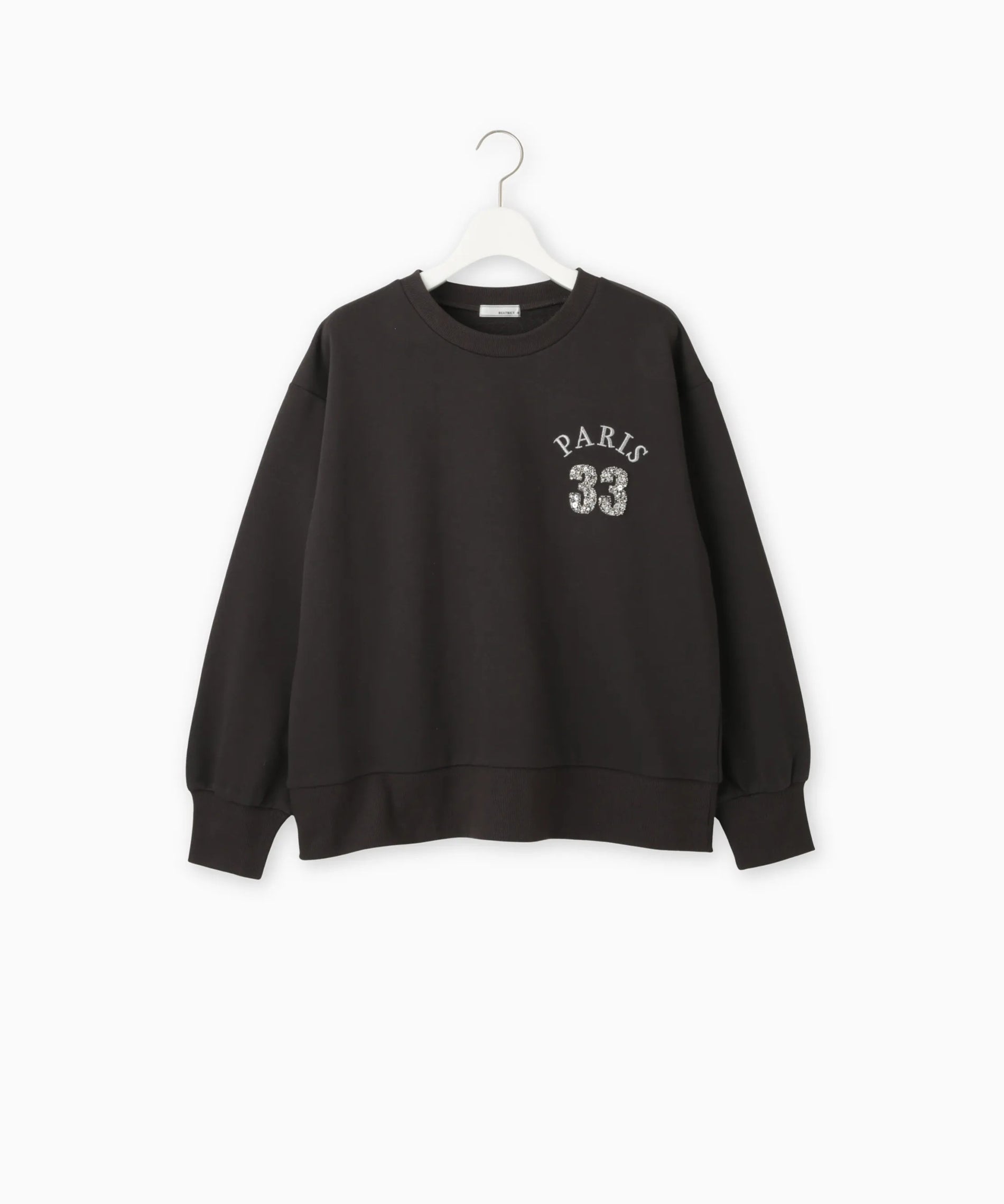 ビジュー刺繍スウェット – FACE SANS FARD