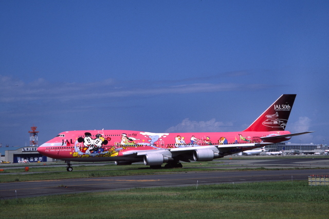 JALドリームエクスプレス21 SWEET号」特別塗装機 日本航空 (747-400