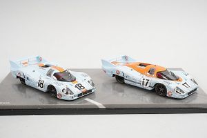 Spark スパーク 1/43 Porsche ポルシェ 917 ルマン LM 1971 #17 #18