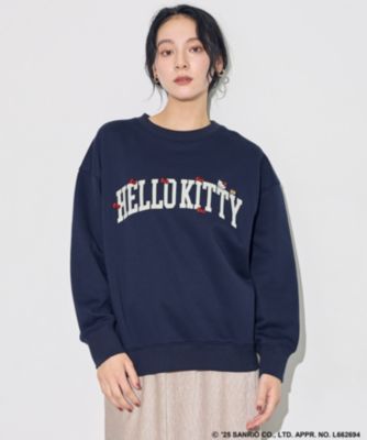 ANY(エニィ)の【ハローキティ×ANY】ロゴスウェット通販 | 集英社HAPPY
