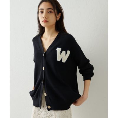 Whim Gazette(ウィム ガゼット)のワッペンカーディガン通販 | 集英社