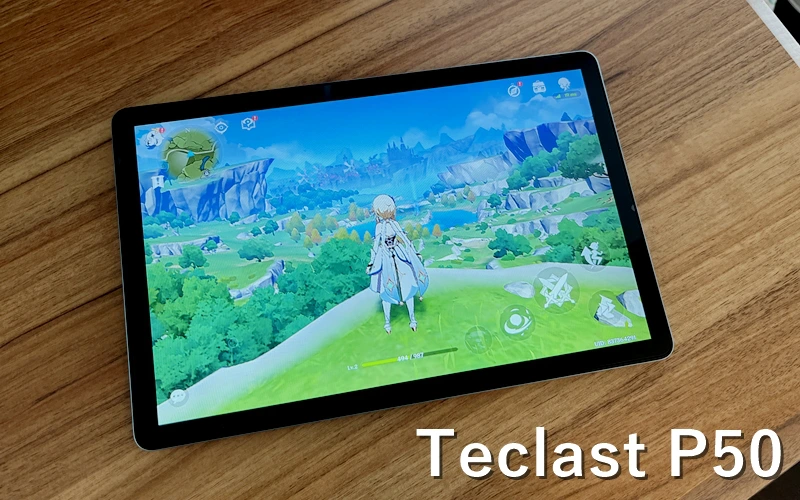Teclast P50』レビュー！Widevine L1対応、そこそこ使えるAndroid14