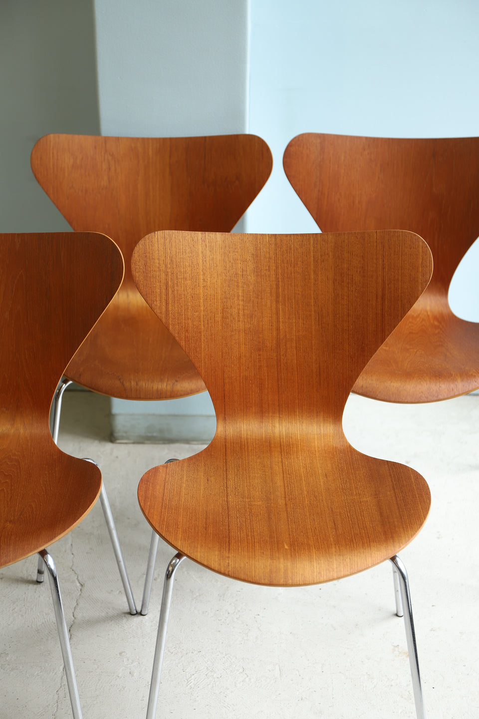 フリッツハンセン セブンチェア チーク材 アルネ・ヤコブセン 北欧