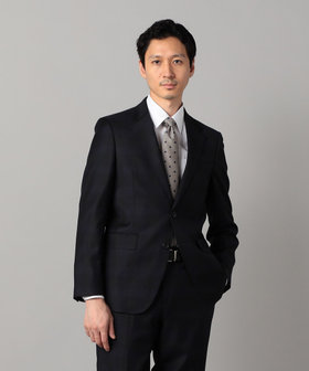 ポリエステルストレッチ ドビーセットアップジャケット（07-04GE05-203