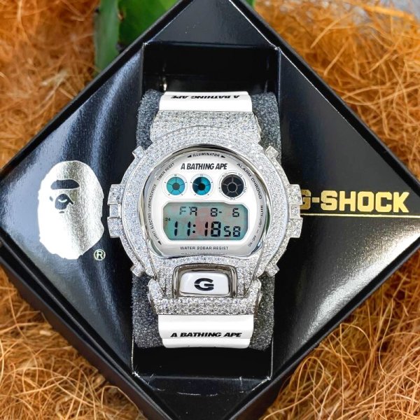 A BATHING APE x CASIO G-SHOCK x G-BALLER DW-6900FS 限定コラボ G