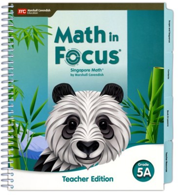 Math in Focus Teacher Edition Volume A Grade 5: 9780358104827