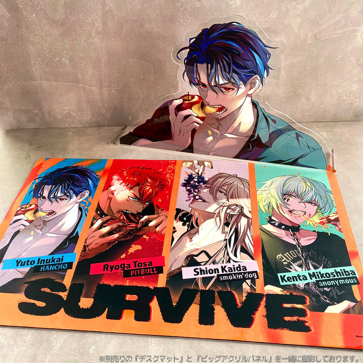 Paradox Live SURVIVE デスクマット – GCRESTORE ジークレストア