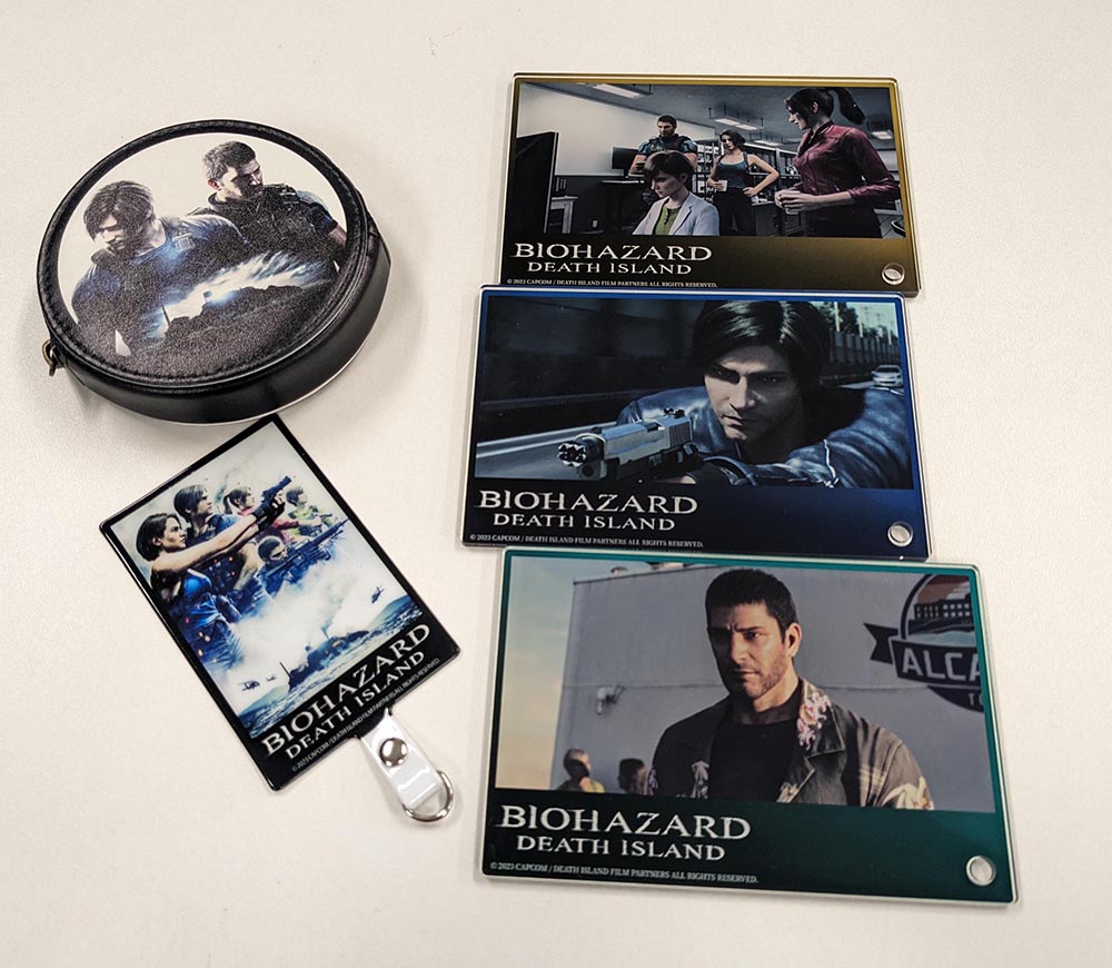 映画『バイオハザード：デスアイランド』の新作グッズが9月4日(月)より