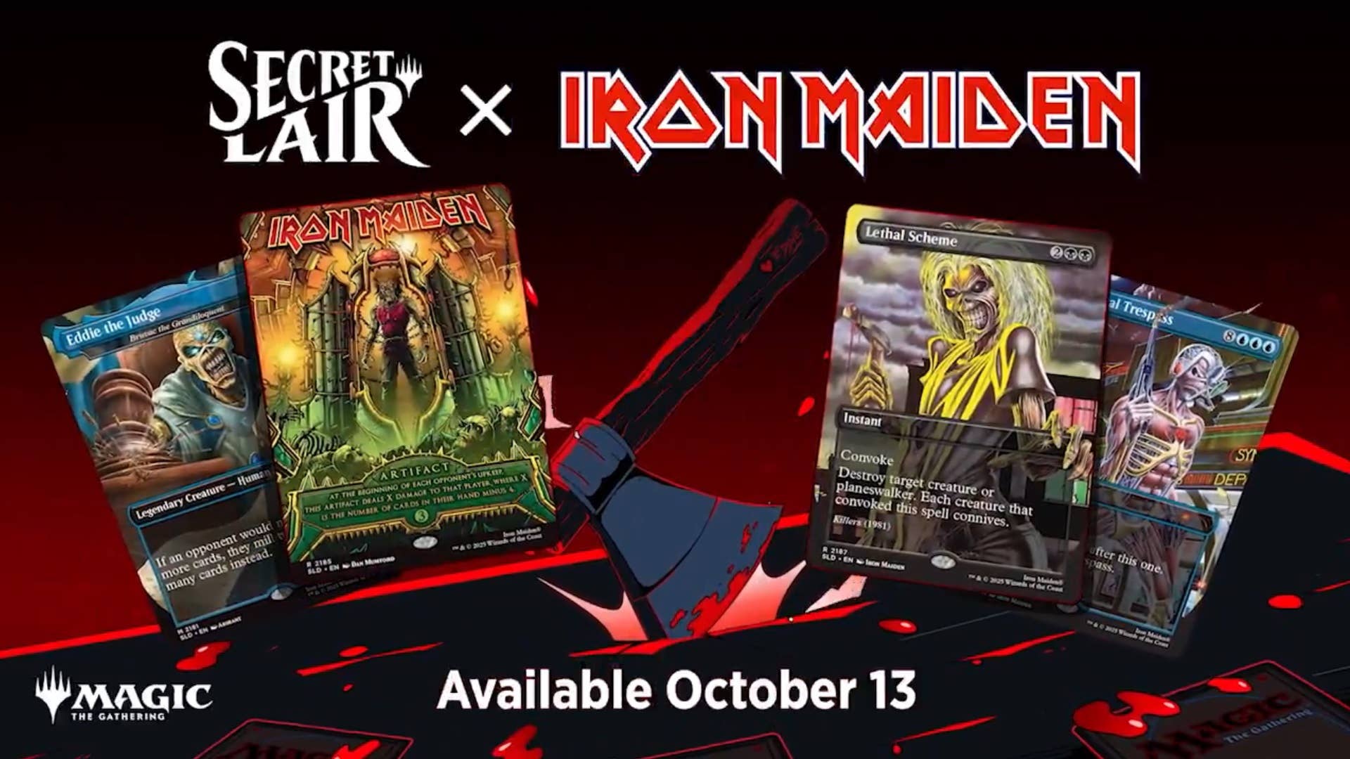 Magic: The Gathering Pays Tribute to Iron Maiden in New Secret