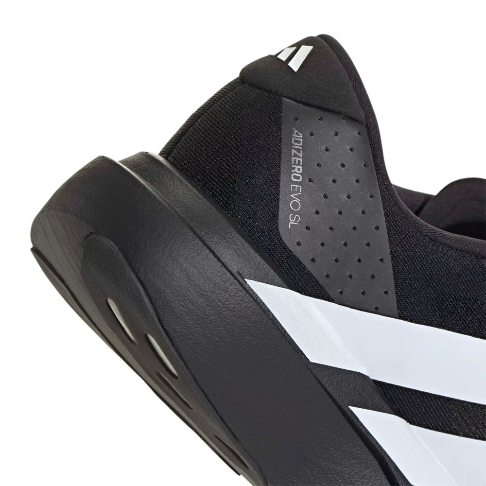 Men's Evo SL Running Shoe - Core Black/Cloud White/Core Black