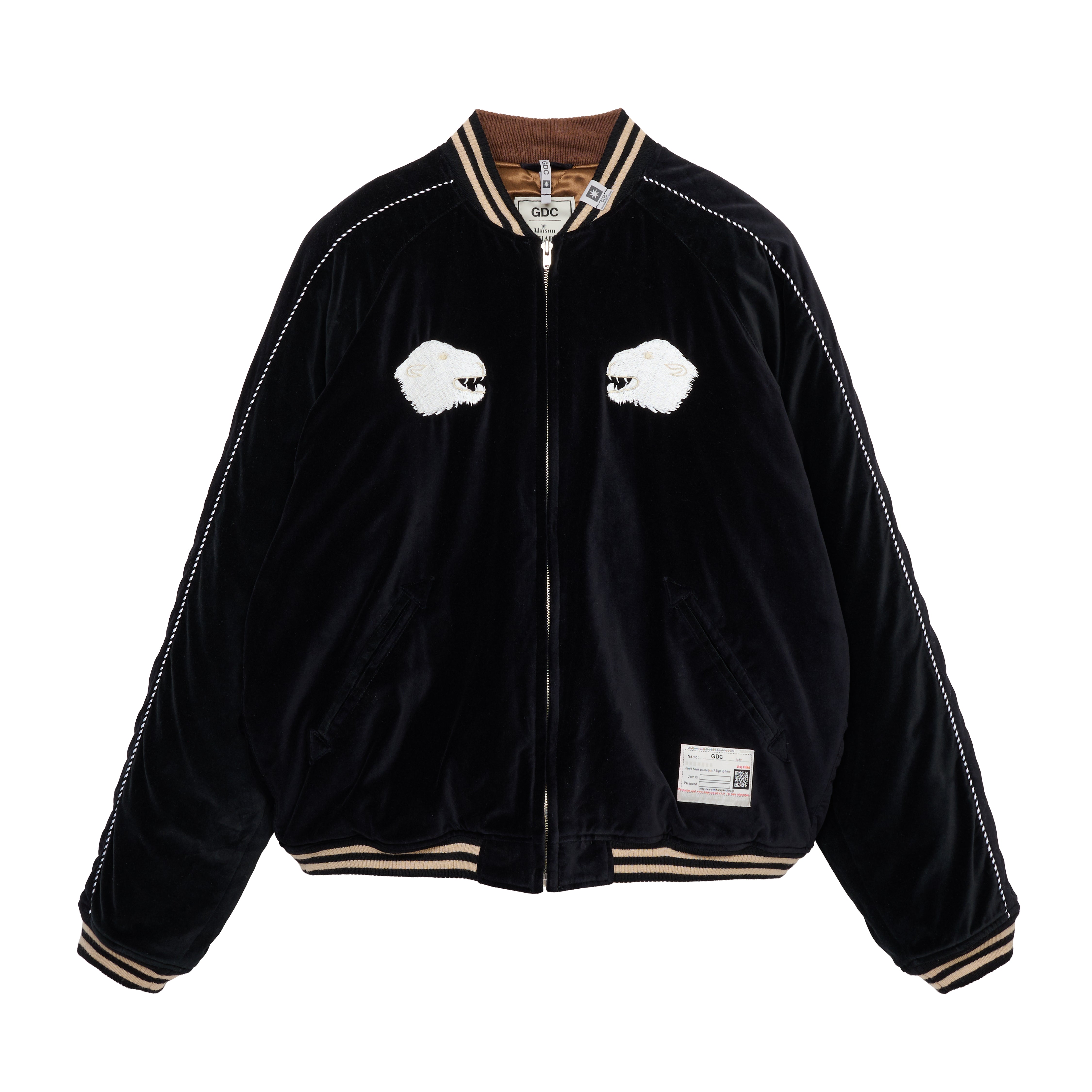 MIHARA YASUHIRO X GDC collabo】Satin Blouson