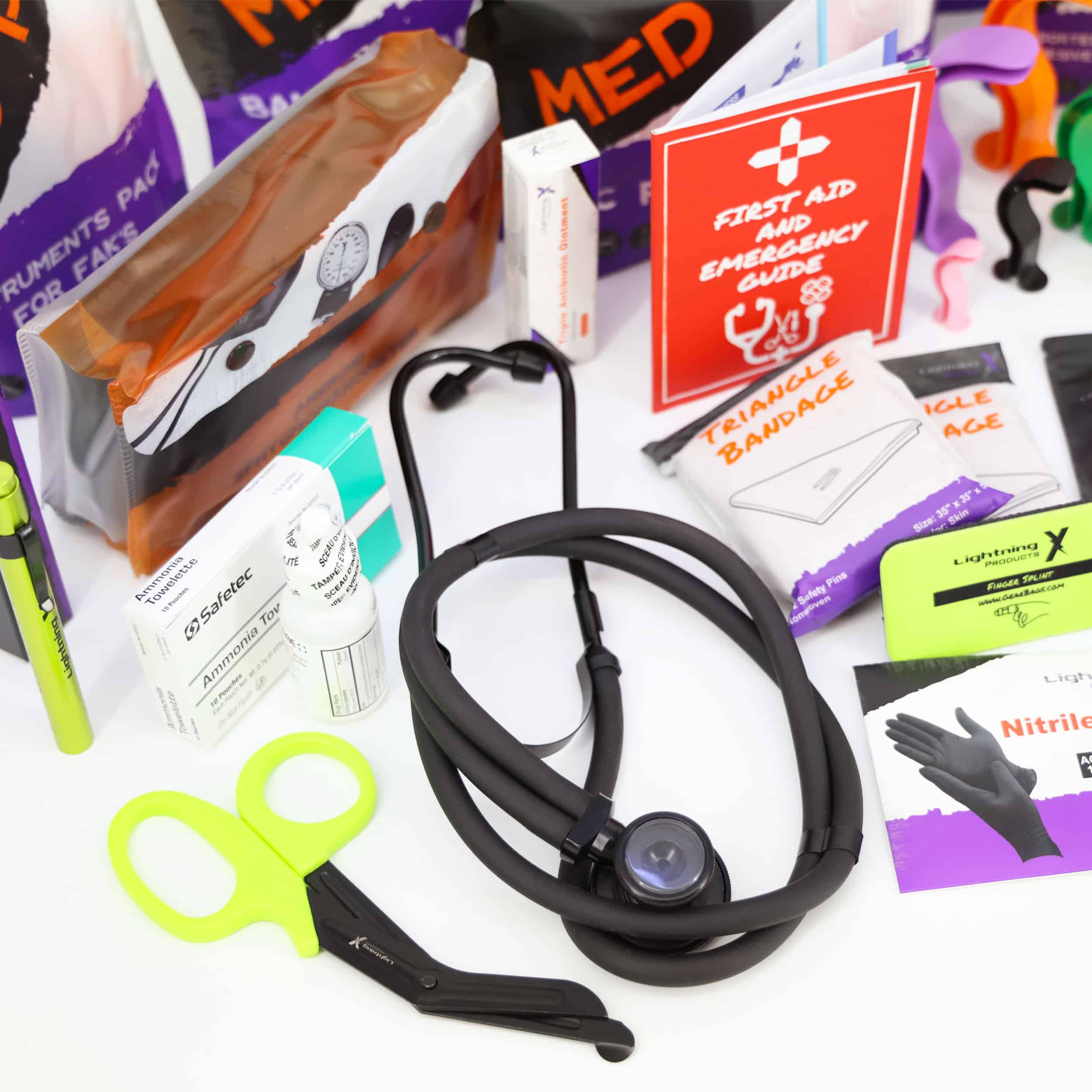 Lightning X EMS/EMT First Aid Responder Trauma Refill Kit B