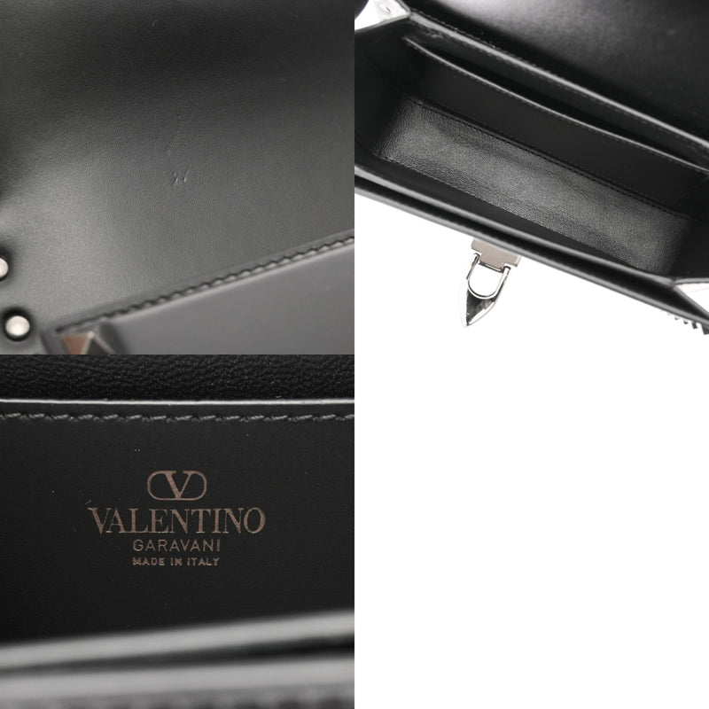ヴァレンティノ ショルダーバッグ ブラック レディース レザー