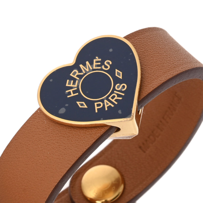 エルメス グローブホルダー ハートモチーフ ゴールド/ゴールド金具