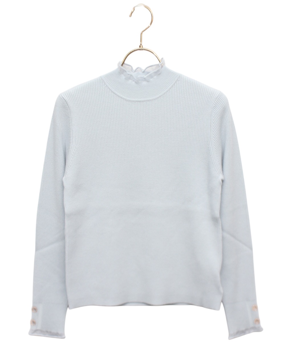 SALE】ポイントシアーハイネックリブニットプルオーバー - 12Twelve