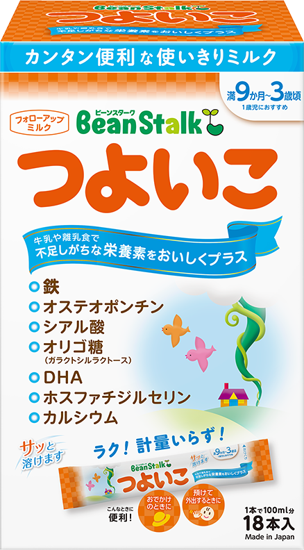 ビーンスターク つよいこ（スティック） 14g×8本｜雪印ビーンスターク