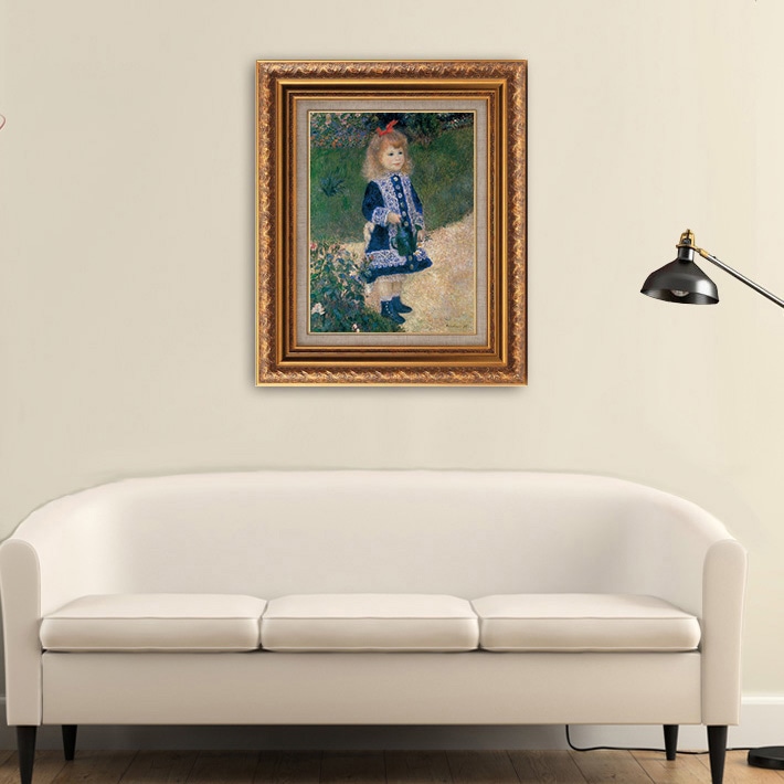 じょうろを持つ少女 【10号】 ピエール＝オーギュスト・ルノワール