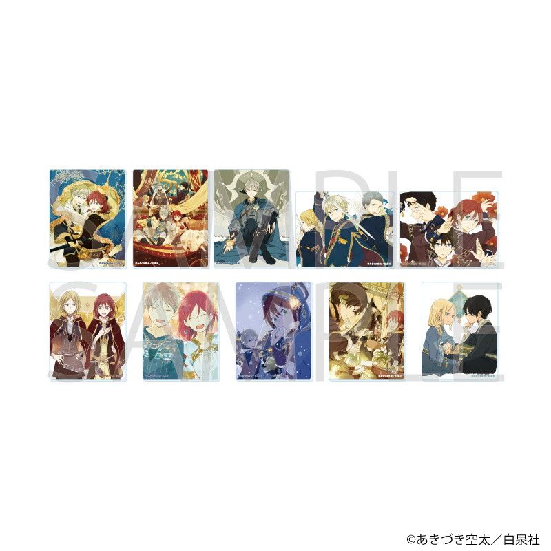 白泉社漫画商店｜アクリルカード「赤髪の白雪姫」05/ブラインド(10種