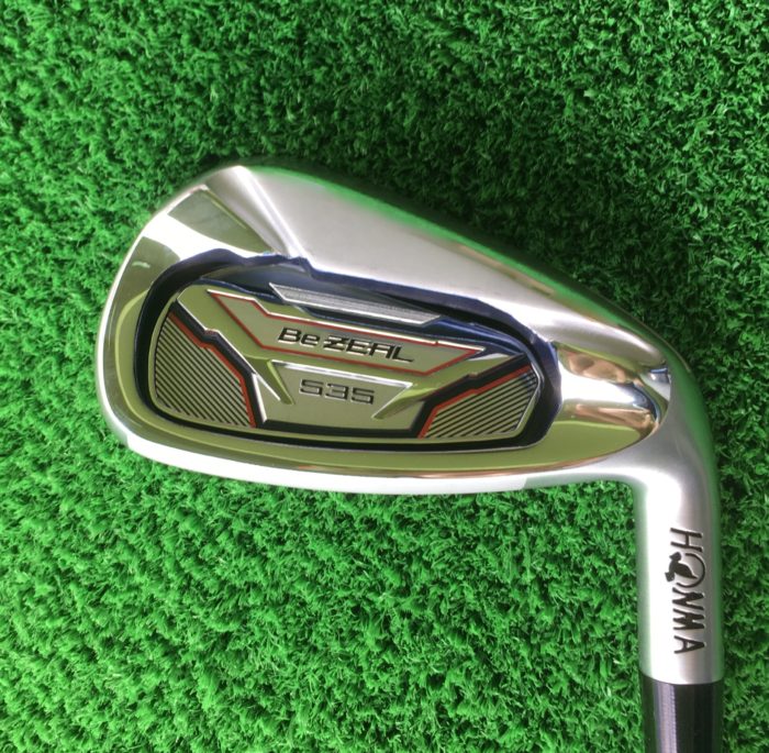 本間ゴルフ Be ZEAL 535 アイアン(2018)の試打＆評価│楽しい GOLF LIFE