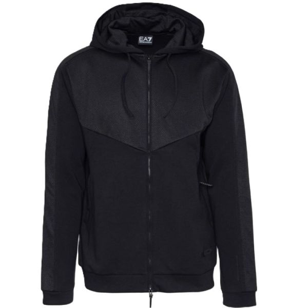 Bluza cu fermoar EA7 M HOODIE FZ CO PL Barbati